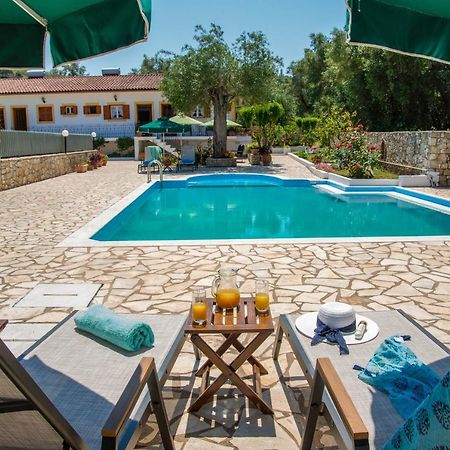 Livadi Studios With Pool Lákka Exterior foto