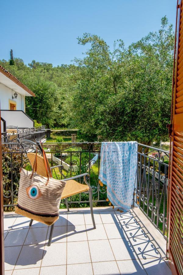 Livadi Studios With Pool Lákka Exterior foto