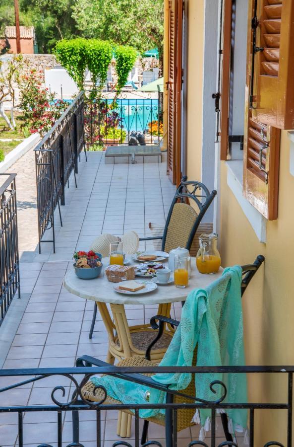 Livadi Studios With Pool Lákka Exterior foto